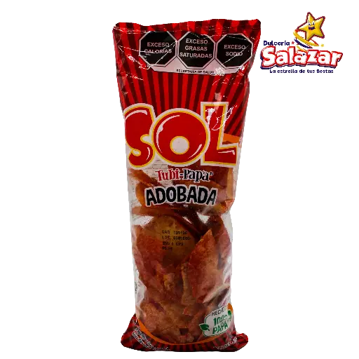 [SOL0042] TUBI PAPA ADOBADA SOL -B.100G- "C/40/100G"