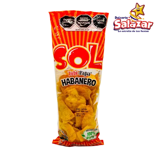 [SOL0021] TUBI-PAPA HABANERA SOL -B.100GR-  "C/40/1"