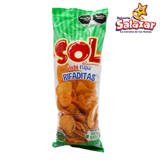 [SOL0010] TUBI-PAPA RIFADITA SOL -B.100G- "C/40/1"