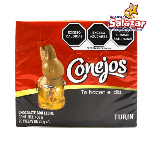 [TUR0125] TURIN CONEJOS -D.400G- "C/7/20"