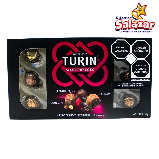 [TUR0007] TURIN MASTERPIECES G12 SURTIDO -D.120G.- "C/8/12"