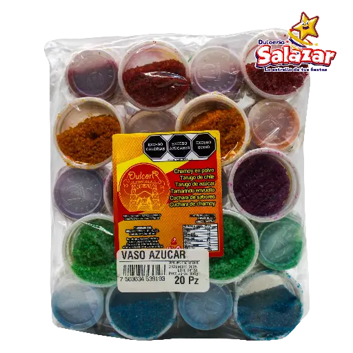 [CRA0021] VASO AZUCAR CORTAZAR -B.300G- "C/25/20"