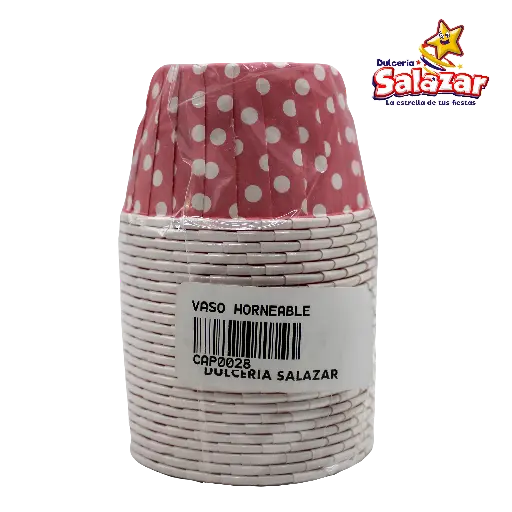 [CAP0028] VASO HORNEABLE -B.25PZA- "C/50/25"