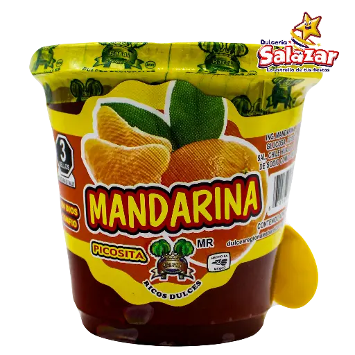 [BAD0019] VASO MANDARINA PICOSITO BARDI "C/30/1"