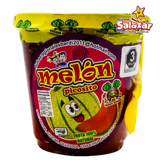 [BAD0021] VASO MELON PICOSITO  BARDI "C/30/1"