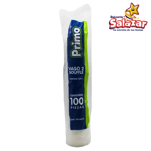 [PRI0027] VASO PLAST #2 SOUFFLE PRIMO -B.100PZA- "C/12/100"