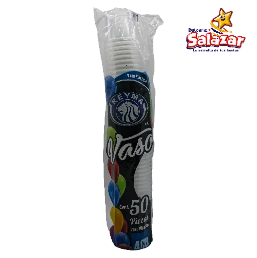 [REYM0003] VASO POLIPRO No. 4 CHICO REYMA VP4CH -B.50PZA- "C/20/50"