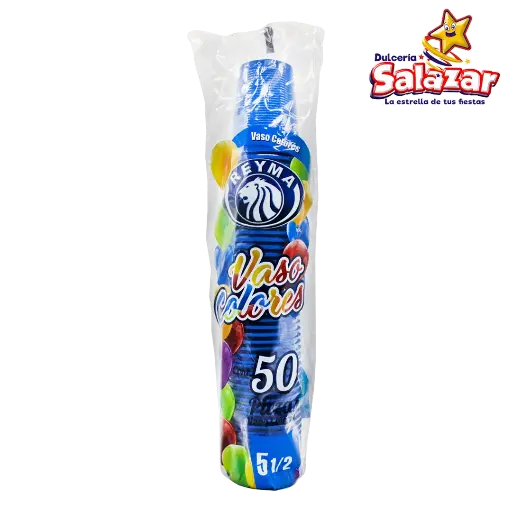 [REYM0151] VASO POLIPRO No. 5 1/2 MULTICOLOR REYMA VP51/2MC -B.50PZA- "C/20/50"