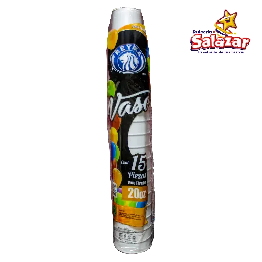 [REYM0429] VASO TERMICO No. 20 REYMA VT20 -B.15PZA- "C/20/15"