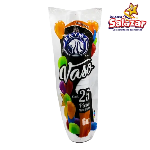 [REYM0418] VASO TERMICO No. 6 REYMA VT6 -B.25PZA- "C/40/25"