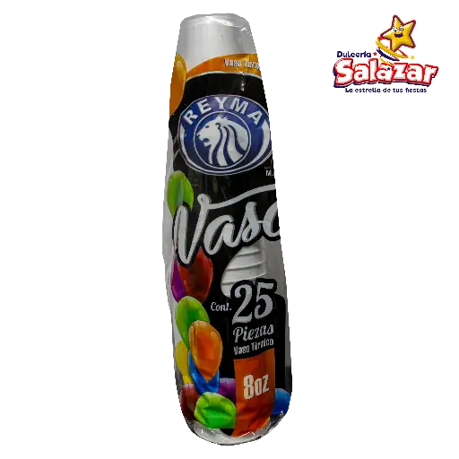 [REYM0426] VASO TERMICO No. 8 REYMA VT8 -B.25PZA- "C/40/25"
