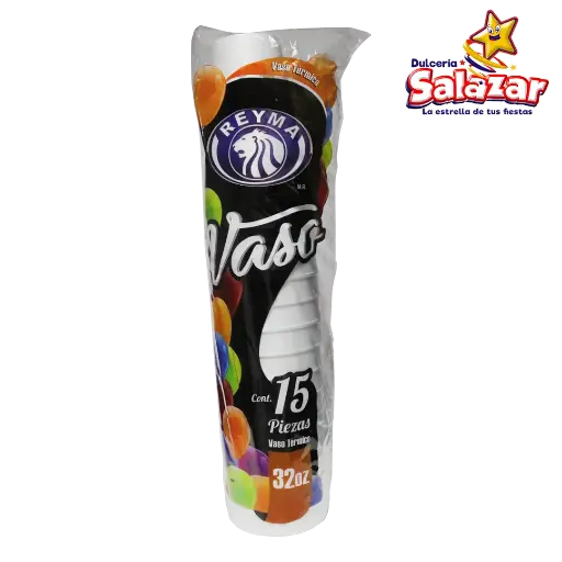 [REYM0431] VASO TERMICO No. 1 LITRO REYMA VT1LT  -B.15PZA- "C/20/15"