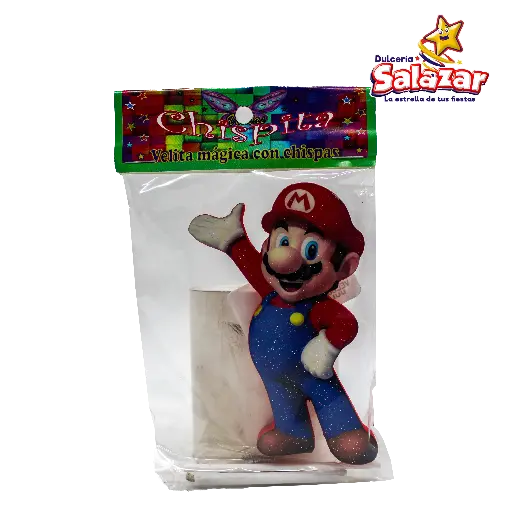 [VEL0006] VELA MADERA MAGICA DE PERSONAJE -B.1PZA- 