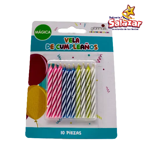 [GRN0004] VELA SURTIDA MAGICA GRANMARK -D.10PZA- "C/12/10"