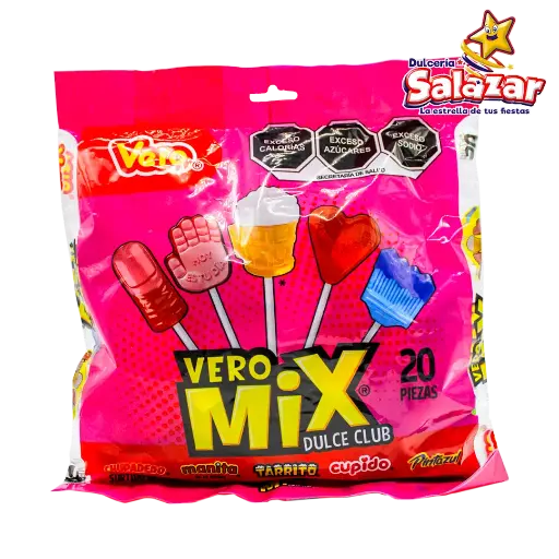 [VER0294] PALETA MIX DULCE CLUB VERO -B.288G- "C/24/20