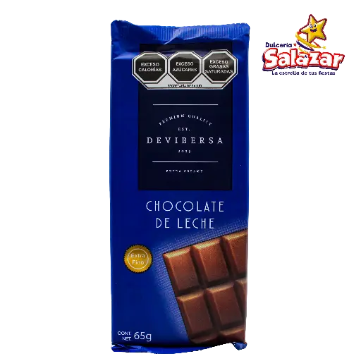 [VIB0011] VIBERSA TABLILLA DE LECHE -D.65G- "C/150/1"