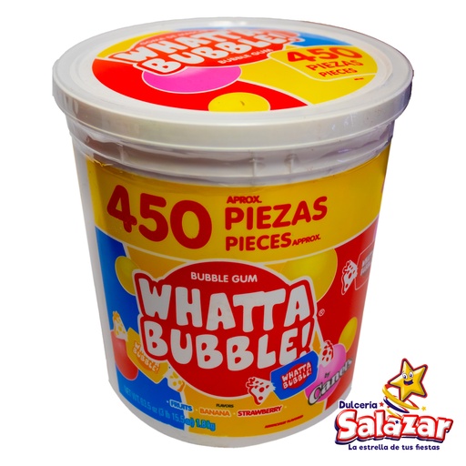 [CAN0033] WHATTABUBBLE MIX -CUB.1.8KG- "C/6/450"