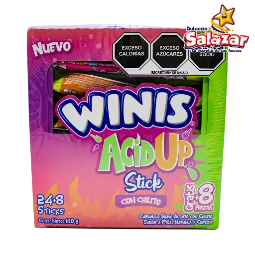 [CON0006] WINIS ACID UP STICK CON CHILITO -D.160G.- "C/24/24+8"