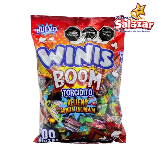 [CON0109] WINIS BOOM TORCIDITO RELLENO -B.300G- "C/24/100"