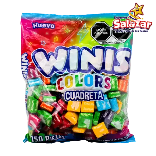 [CON0015] WINIS CUADRETA COLORS -B.345G- "C/24/150