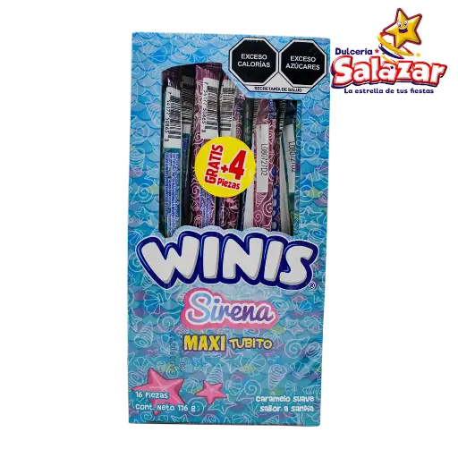 [CON0009] WINIS MAXI TUBITO SIRENA -D.176G- "C/36/16"