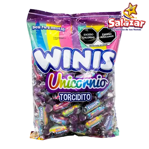 [CON0103] WINIS UNICORNIO DOBLE TORCIDO -B.300G- "C/24/100"