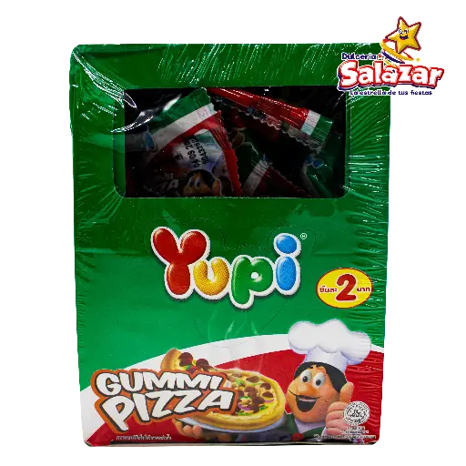 [CONFI0008] YUPI GUMMY PIZZA -D.192GR- "C/12/24"