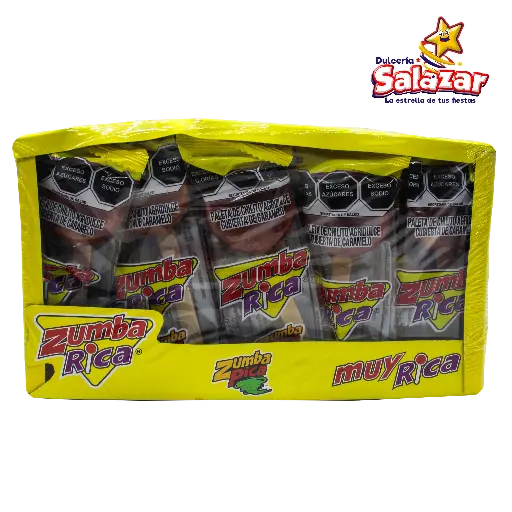 [ZUM0107] PALETA ZUMBA RICA -D.264G- "C/24/12"