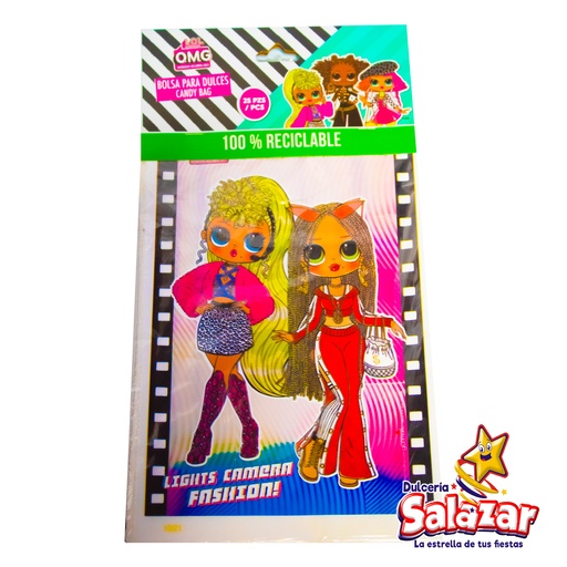 [GRA1294] BOLSA P/DULCES LOL SURPRICE "C/6/25"