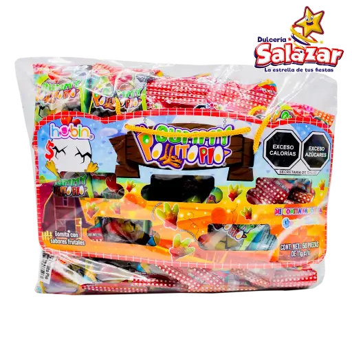 [HUB0024] GUMMY POLLITO PIO HUBIN -B.550G.- "C/10/50"