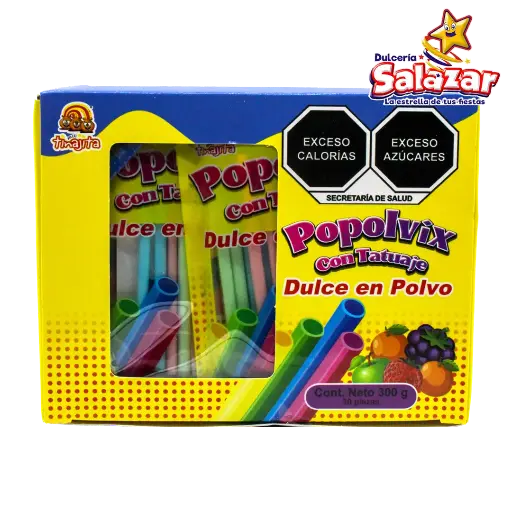 [TIN0446] POPOLVIX CON TATUAJE -D.300GR -"C/24/30"