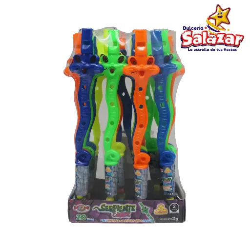 [DEL0413] SERPIENTE CANDY DELICIAS -D.20PZ- "C/18/20"