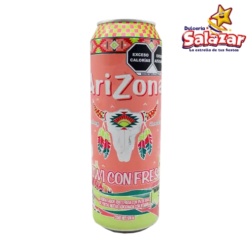 [ABARROTE0356] ARIZONA KIWI FRESA -D.570ML- "C/24/570ML"