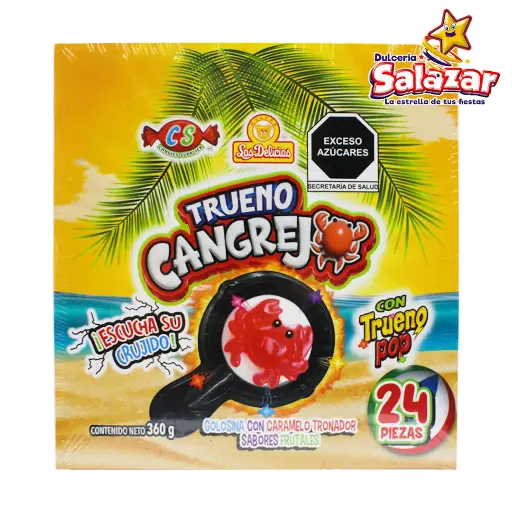 [DEL0492] TRUENO CANGREJO DELICIAS -D.24PZ- "C/12/24"