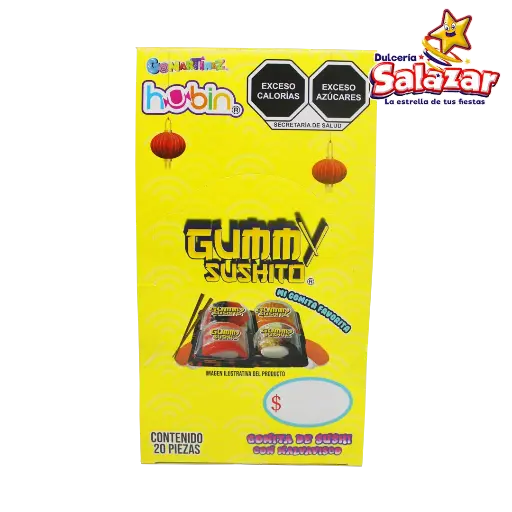 [HUB0027] GUMMY SUSHITO HUBIN -D.20PZ- "C/12/20PZ"