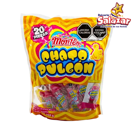 [MON0061] PALETA CHATO PULGON MONTES -B.460G.- "C/30/20"   