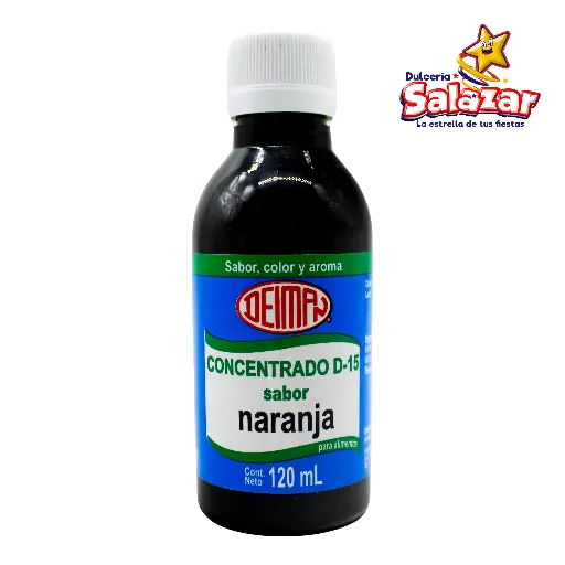 [DEIM0024] CONCENTRADO NARANJA DEIMAN -BOT.120ML- "C/10/1"