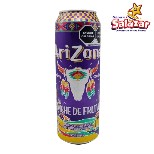 [ABARROTE0362] ARIZONA PONCHE DE FRUTAS -D.570ML- "C/24/570ML"