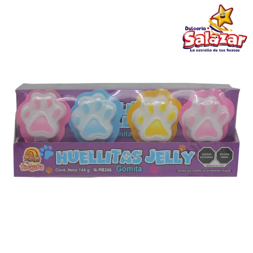 [TIN0458] HUELLITAS JELLY TINAJITA -D.144GR- "C/30/16"