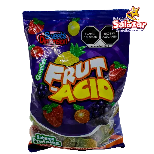 [KAR0108] GOMITAS FRUT-ACID SWEETS DIMENSION -B.900G.- "C/12/1"