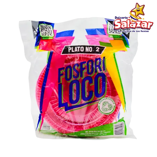 [DAMEX0001] PLATO PASTELERO NEON #2 FFPL001 -D.16PZ- "C/25/16"