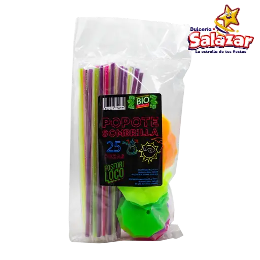 [DAMEX0003] POPOTE SOMBRILLA BIO FFPO004 -D. 25PZ- "C/24/25"