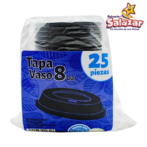 [DAMEX0011] TAPA VIAJERA P/VASO 8 -D.25PZ- "C/20/25"