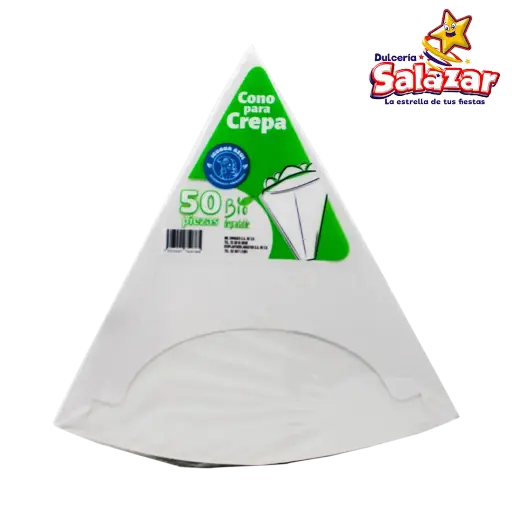 [DAMEX0014] CONO P/CREPA CARTON ENCERADO IGEN001 D.50PZ- "C/10/50"