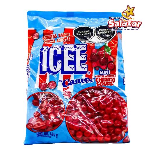 [CAN0127] MINI JELLY BEANS CHERRY ICEE CANELS -B.454G - "C/24/1"