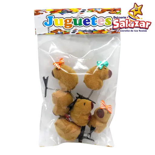 [CONFI0082] JUGUETE CAPIBARA -D.6PZ- "C/24/6"