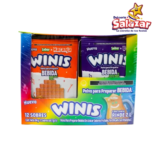 [CON0116] WINIS POLVO PARA BEBIDAS -D.84GR- "C/12/12"