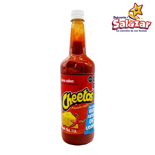 [SCH0009] SALSA ALITAS CHETTOS FLEMING HOT 1LT "C/12/1"