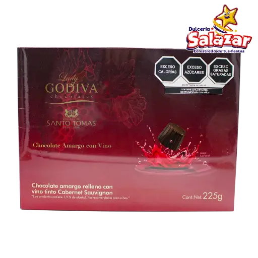 [SUI0001] LADY GODIVA VINO TINTO -D.225G.- "C/5/1"