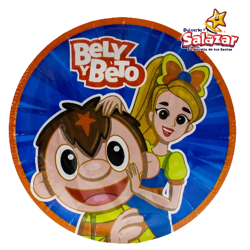 [GRN0355] PLATO PASTELERO BELY Y BETO GRANMARK -B.6PZA- "C/6/6" 